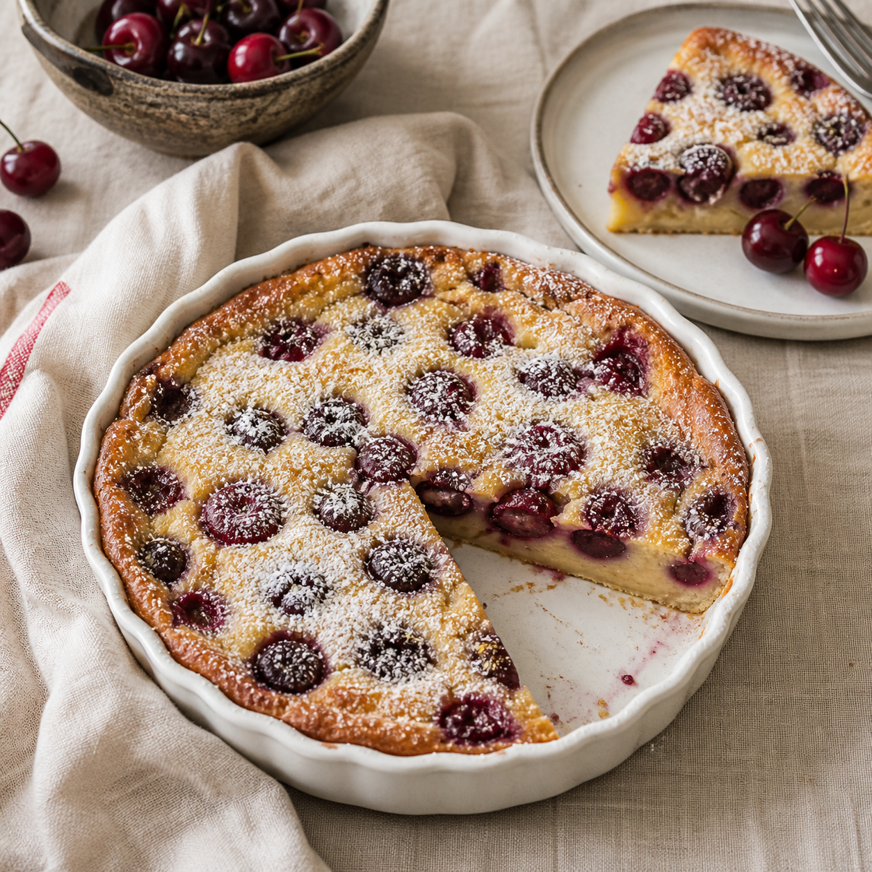 Clafoutis aux cerises
