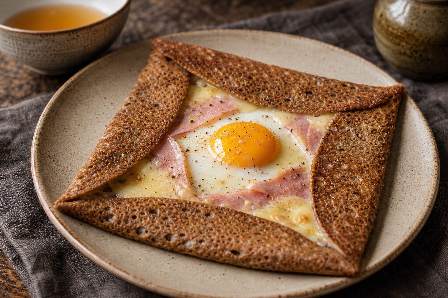 Galette complète bretonne