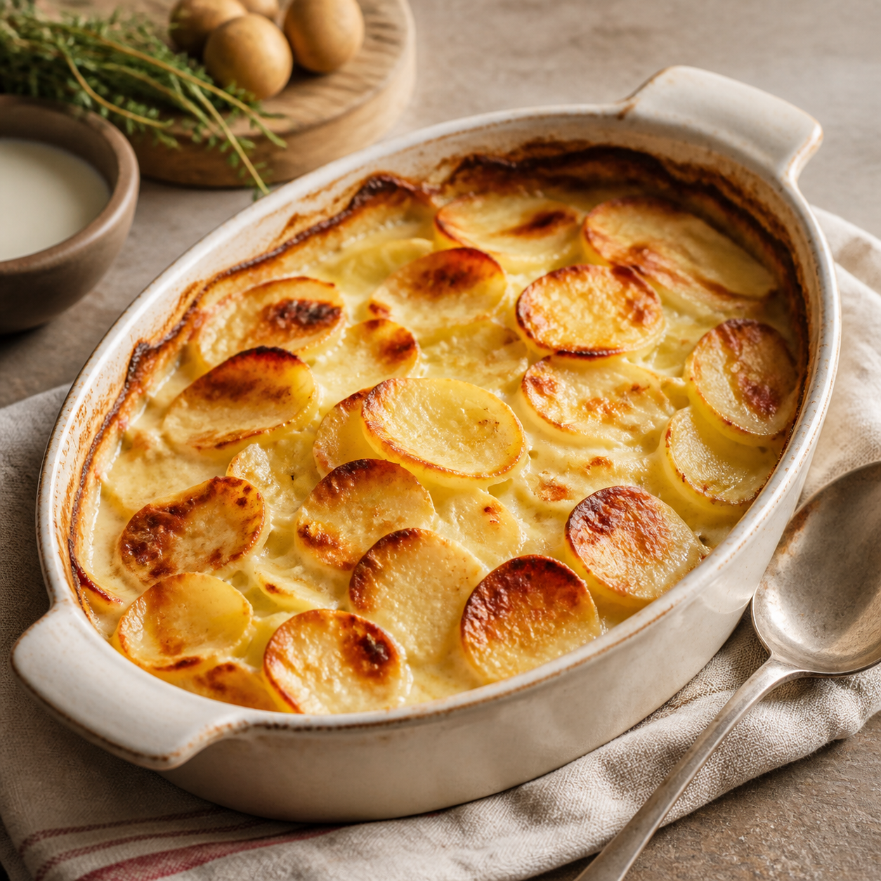 Gratin dauphinois fondant