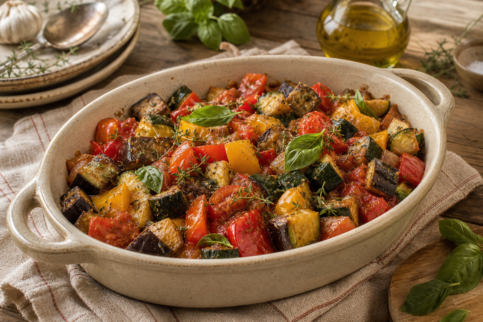 Ratatouille niçoise traditionnelle