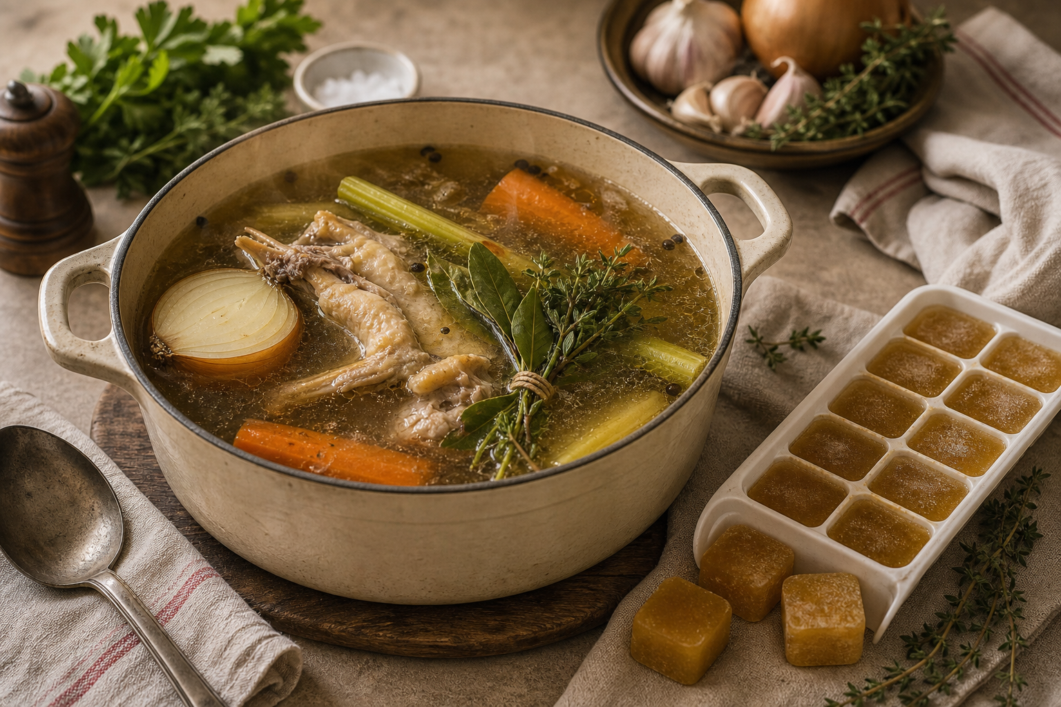 L'art oublié du bouillon maison